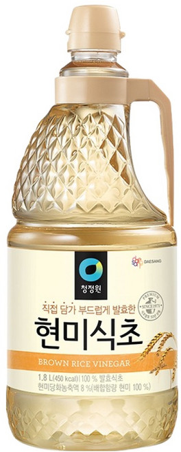 청정원 현미식초, 1.8L, 1개