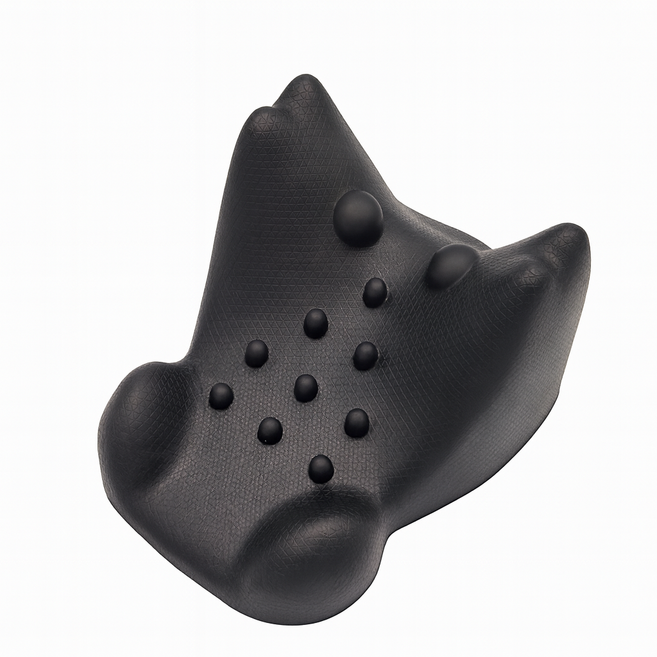 나홈 경추 장요근 지압 마사지기, 블랙, 1개