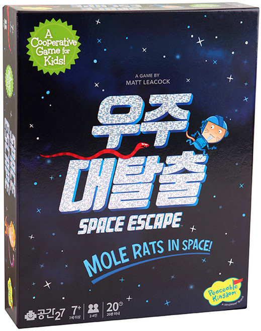 공간27 우주대탈출 한글판 보드게임, 혼합색상, 1개