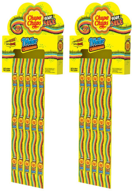 츄파춥스 사워벨트 1M 젤리, 55g, 24개