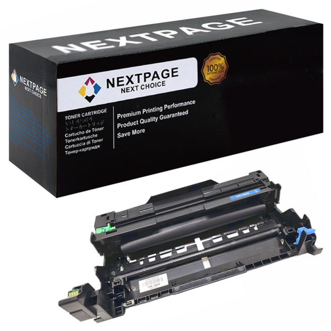 NEXTPAGE 台灣榮工 相容感光鼓 適用於 Brother 印表機 HL-L5210DN/ HL-L6415DW/MFC-L5710DN印表機, 黑色, 1個