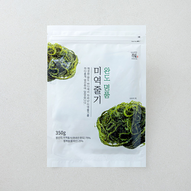 완도 명품 미역줄기, 350g, 1개