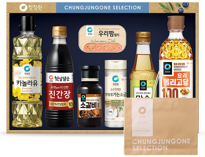 청정원 스페셜 9호 세트 + 쇼핑백, 1세트