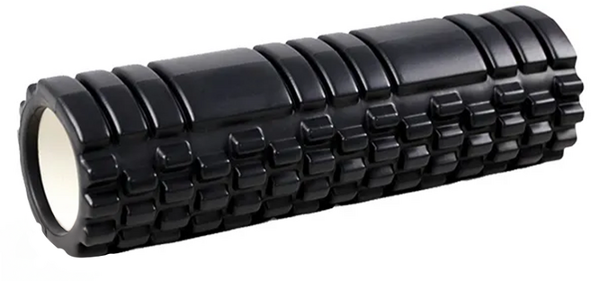 瑜珈滾筒 一般款, 黑色, 1個