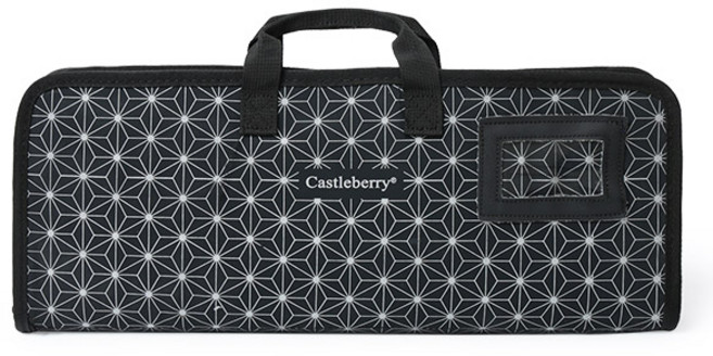 캐슬베리 지퍼식 칼가방 6포켓, 혼합색상, 1개