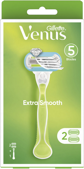 Venus 엑스트라 스무스 면도기, 1개, 1개입