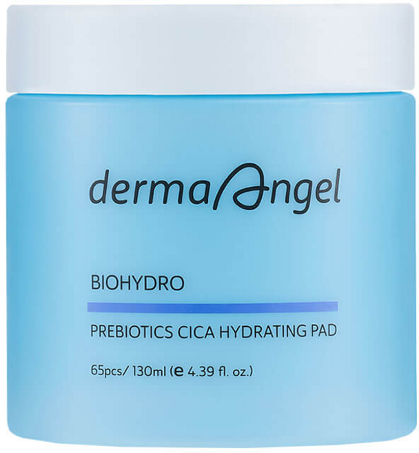 derma Angel 護妍天使 益菌生積雪草保濕爽膚棉, 65片, 1盒