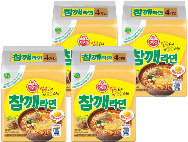 오뚜기 참깨라면, 16개