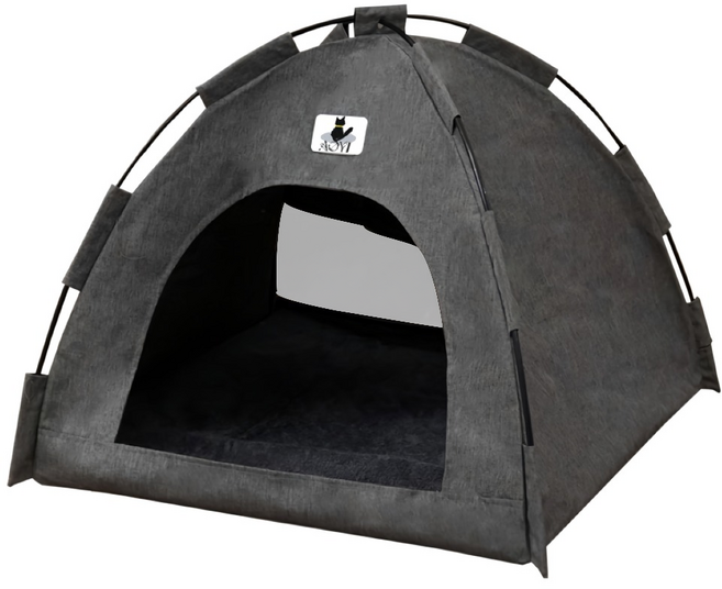 AOYI 奧藝 寵物帳蓬窩, 1個, 灰色