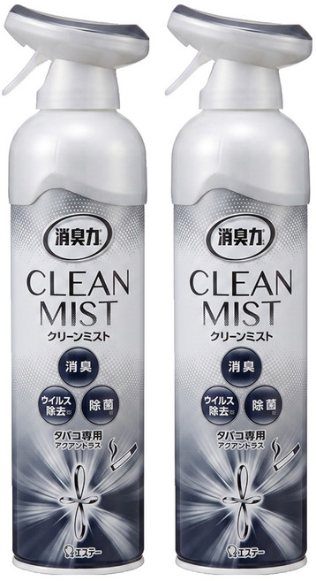 ST 雞仔牌 消臭力 潔淨消臭除菌噴劑 除煙臭, 280ml, 2瓶