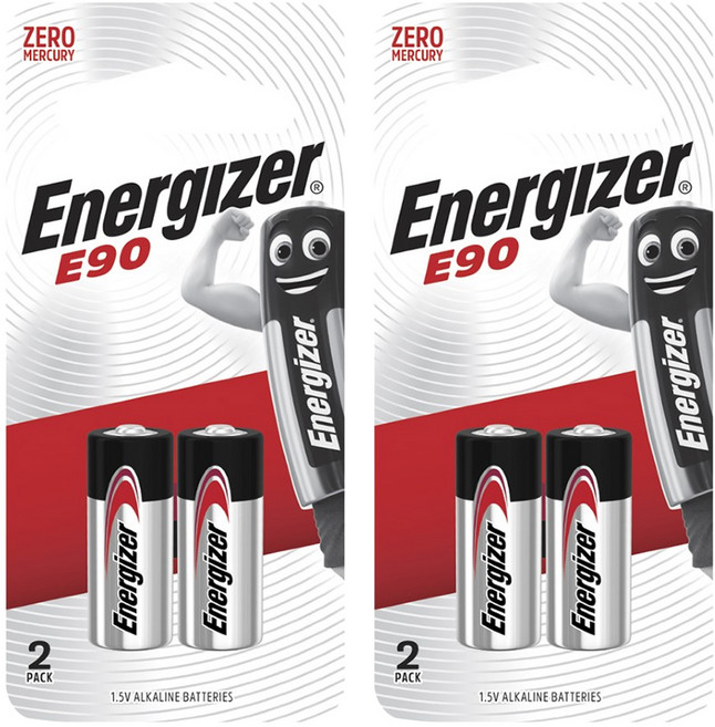 Energizer 勁量 鹼性電池5號, 2入, 2組