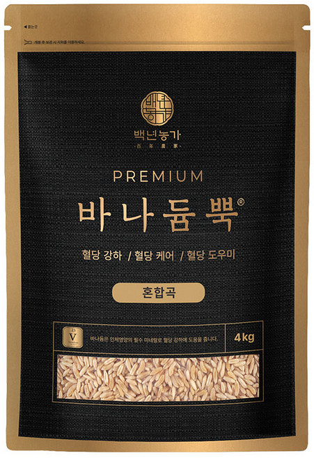 백년농가 바나듐뿍 혼합곡, 1개, 4kg