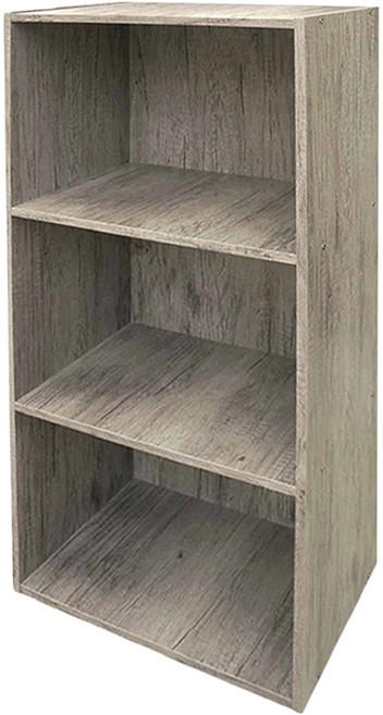 USEFUL DESIGN 悠室屋 三層空櫃, 灰橡, 3層