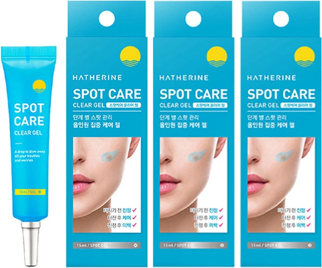 해서린 스팟케어 클리어 젤, 15ml, 3개 - 쿠팡