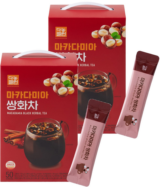 다농원 마카다미아 쌍화차, 15g, 50개입, 2개