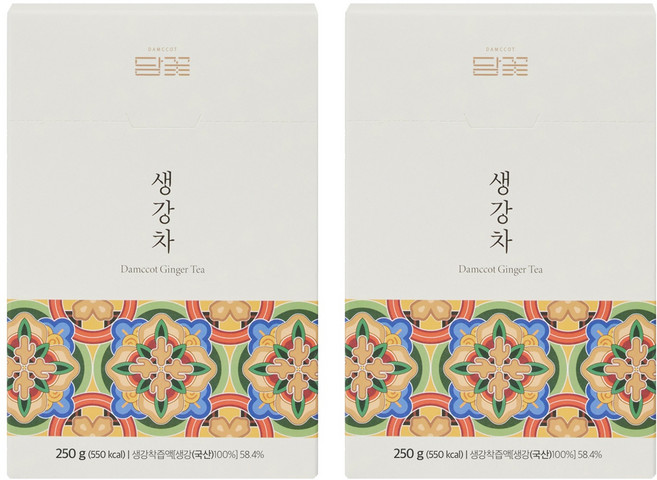 DAMCCOT 생강차 스틱형, 25g, 10개입, 2개