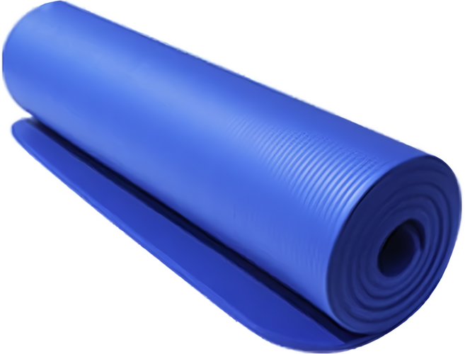 瑜珈墊 YD0013 745g, 藍色, 1個