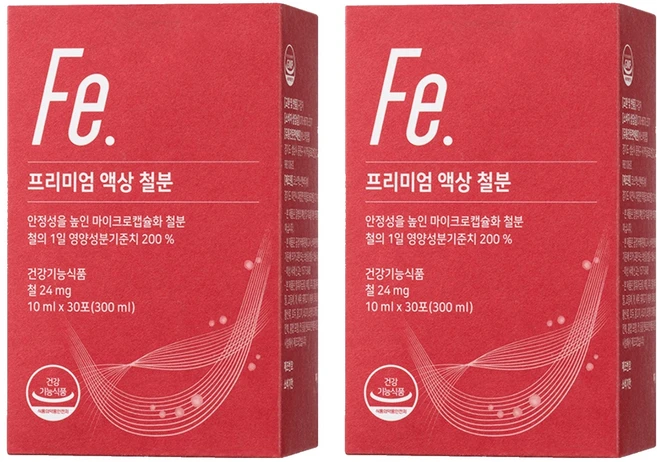 뉴트리모어 프리미엄 액상 철분, 300ml, 2개 - 쿠팡