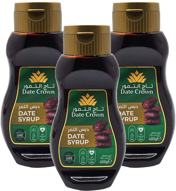 데이트크라운 대추야자 시럽, 3개, 400g