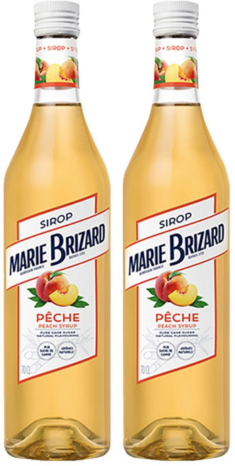 마리브리자드 피치 시럽, 700ml, 2개