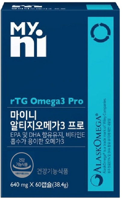 마이니 알티지 오메가3, 60정, 1개