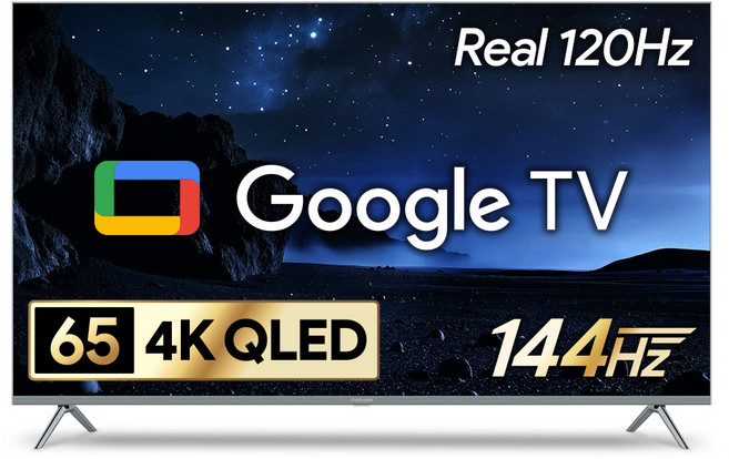 더함 4K UHD QLED 스마트 로컬디밍 돌비 AI 구글3.0 게이밍프로 TV 144Hz, 165cm(65인치), UG651QLED SMART GAMING144 24T1, 무타공 벽걸이형(추가비용발생), 방문설치