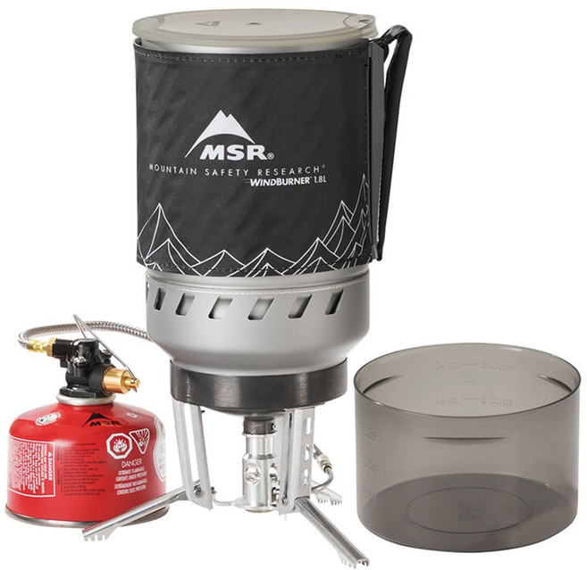 MSR WindBurner 效率系統蜘蛛爐, 1個