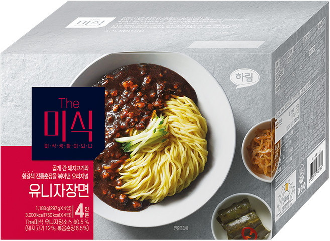 더미식 유니자장면 297g, 4개