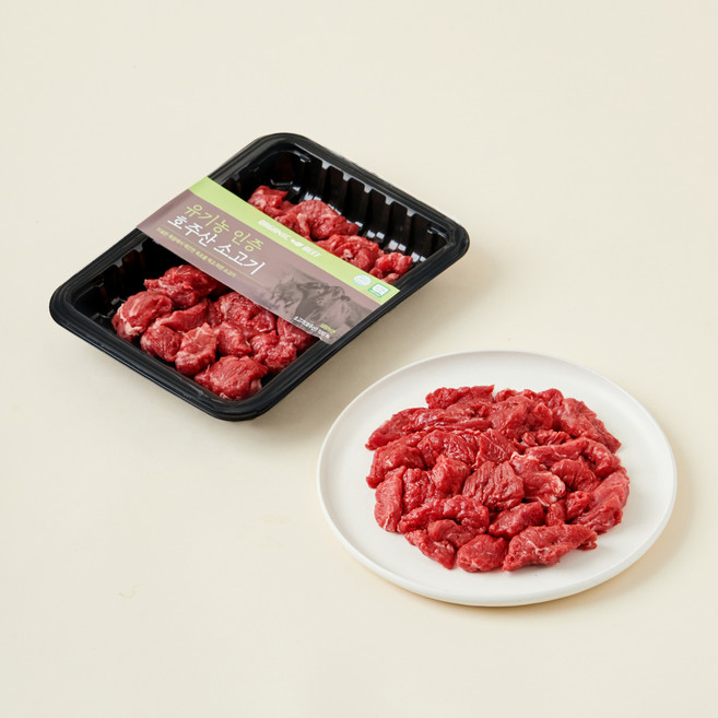 동원홈푸드 호주산 유기농 인증 소고기 모둠 국거리 (냉장), 250g, 1개