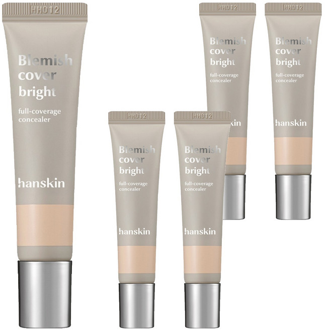 한스킨 블레미쉬 커버 컨실러 12g, 5개, 브라이트