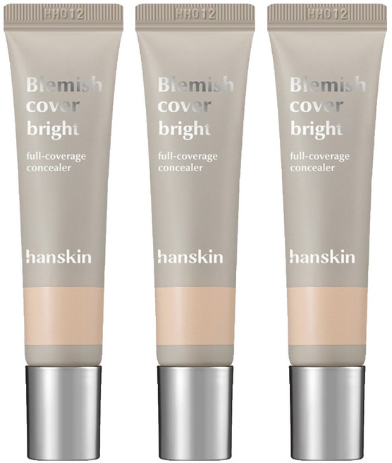 한스킨 블레미쉬 커버 컨실러 12g, 3개, 브라이트