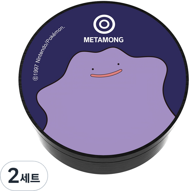 BELLEAMANT 寶可夢角色9種設計車用芳香劑, 2套, 百變怪 黑櫻桃