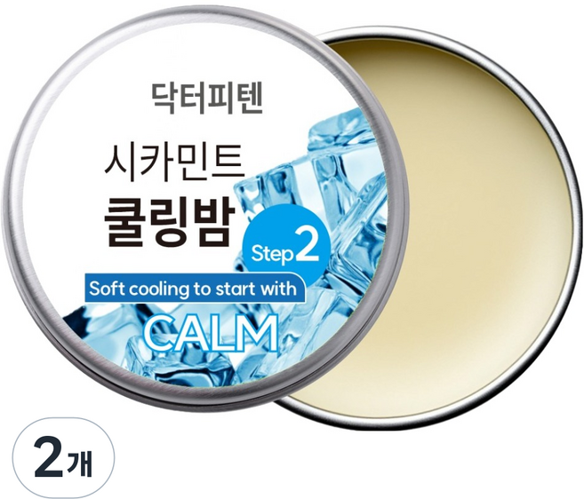 Dr.Piten CICA薄荷酷涼膏 Step2 B22, 26g, 2個