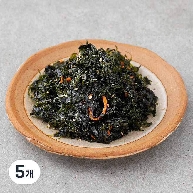 디스이즈 파래 무침, 1kg, 5개