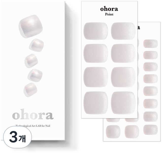 오호라 젤스트립 페디, 3개, P 글로우 빔