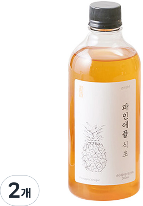 순희엄마 파인애플 식초, 500ml, 2개