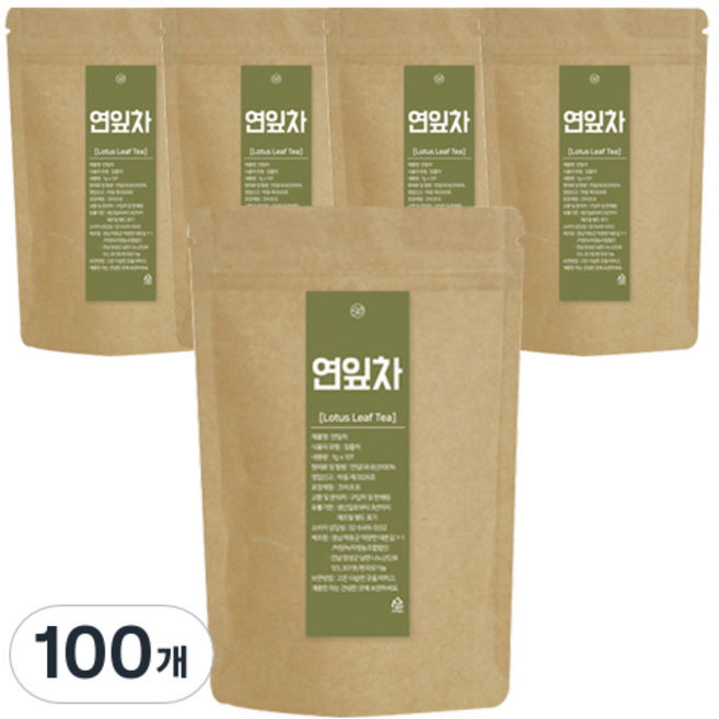 한국유기농 연잎차 티백, 1g, 10개입, 10개