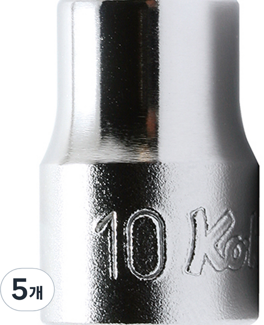 코켄 3 / 8 SQ 핸드용 숏 6각 소켓 16mm 3400M, 5개