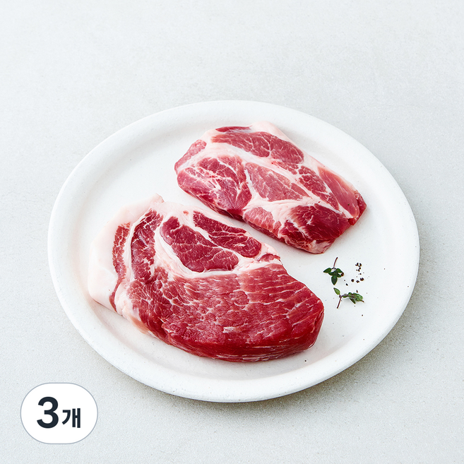 파머스팩 제주촌 서귀포시축협 목심 에어프라이어용 (냉장), 3개, 500g