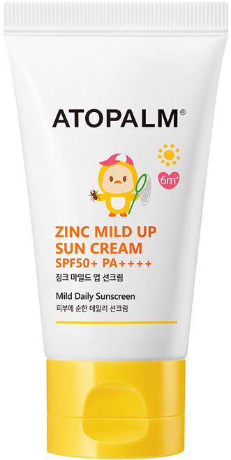 아토팜 징크 마일드 업 선크림 SPF50+ PA++++, 65g, 1개