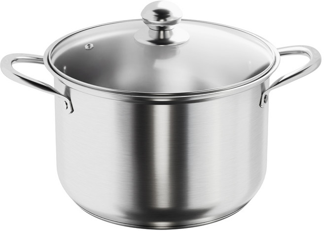 퀸센스 인덕션 웰라 스테인레스 곰솥 냄비, 32cm, 혼합색상, 1개