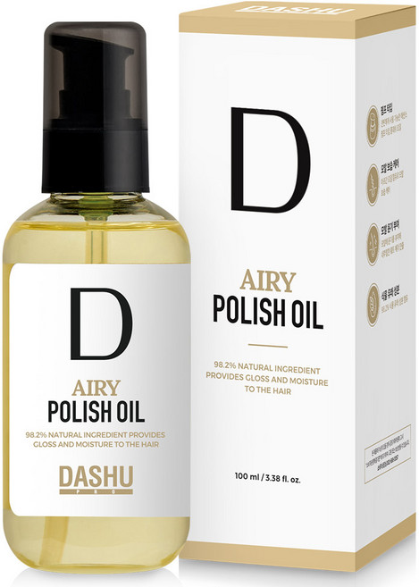 다슈 프로 에어리 폴리쉬 헤어오일, 100ml, 1개