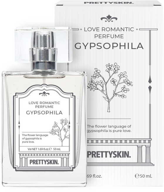 프리티스킨 러브 로맨틱 오 드 퍼퓸 안개꽃, 1개, 50ml