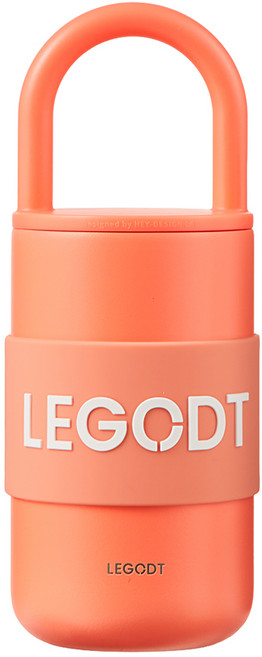 Legodt Loop 標準隨行杯, 珊瑚色, 400ml, 1個