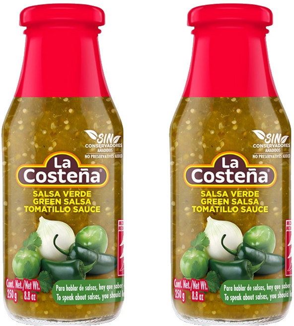 라코스테냐 살사 베르데 소스, 250g, 2개