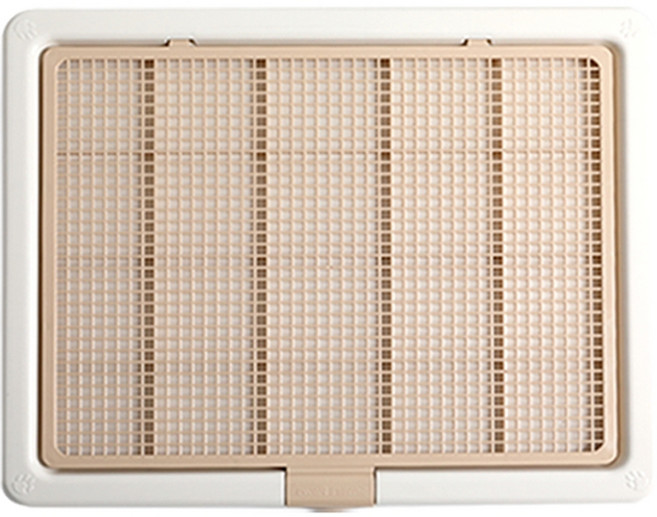 네이처펫 어니스트 강아지 배변판 보급형, 베이지, 1개