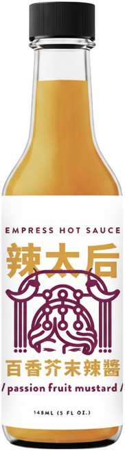 EMPRESS HOT SAUCE 辣太后 百香芥末辣醬, 148ml, 1瓶