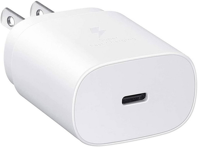 SAMSUNG 三星 25W快充通用型旅充頭 EP-TA800, 白色, 1個