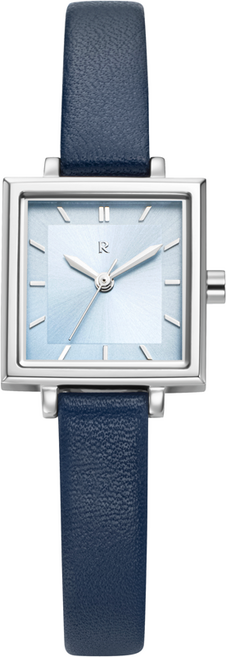 ROMANSON Renata Full Square R 皮革手錶 RWRLLL5BF012WHBL0