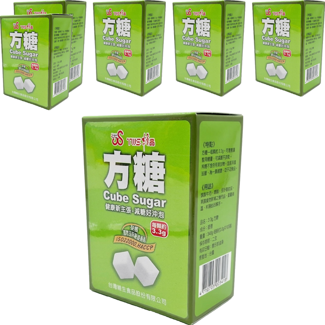 TWS 維生 方糖 105顆, 340g, 6盒